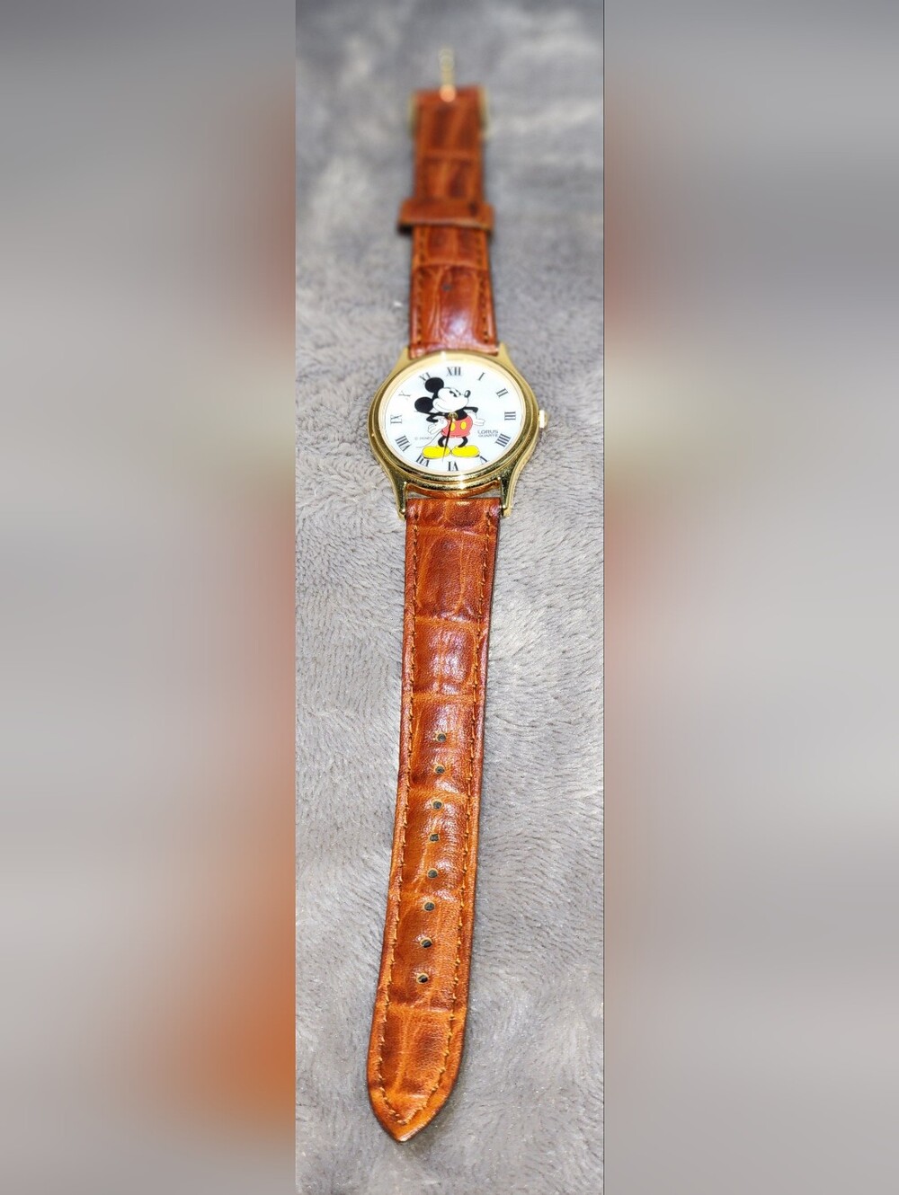Lorus Vintage Mickey Mouse quartz watch